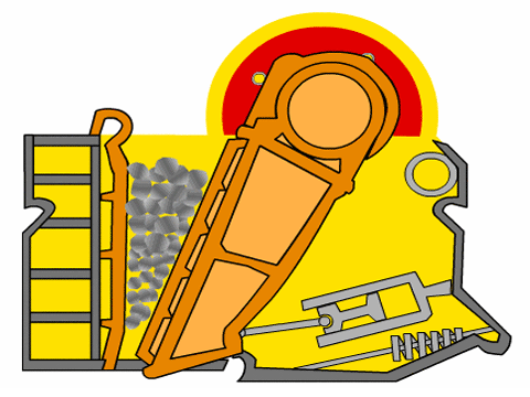 PE、PEX系列顎式破碎機(jī)工作原理