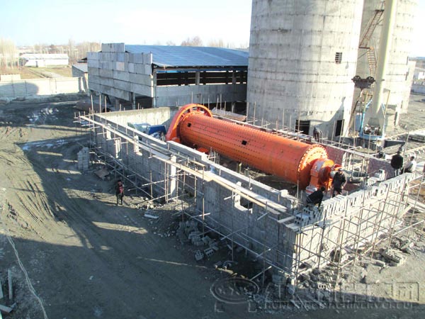 棒磨制砂機(jī)安裝現(xiàn)場