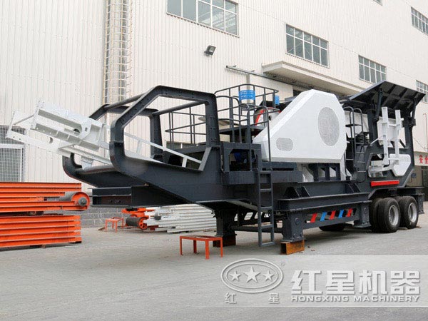 輪胎式移動(dòng)破碎站 輪胎式移動(dòng)破碎站