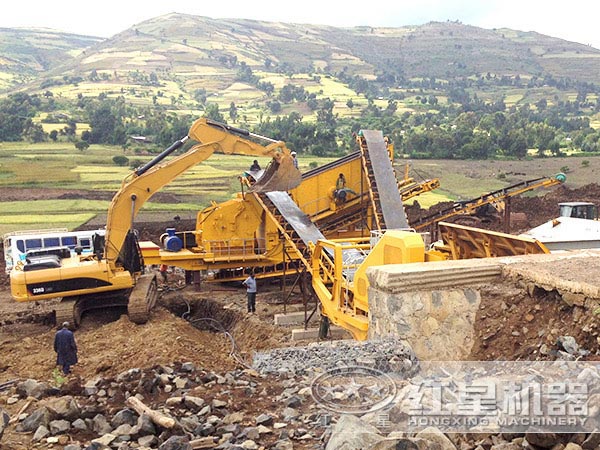 移動破碎站的應(yīng)用