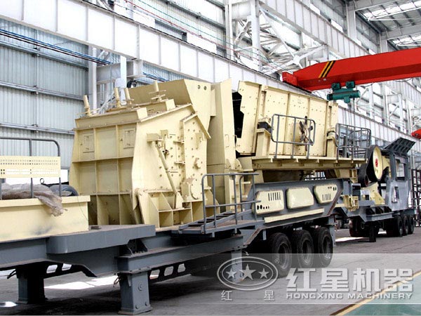 反擊式車載流動(dòng)破石子機(jī) 反擊式車載流動(dòng)破石子機(jī)