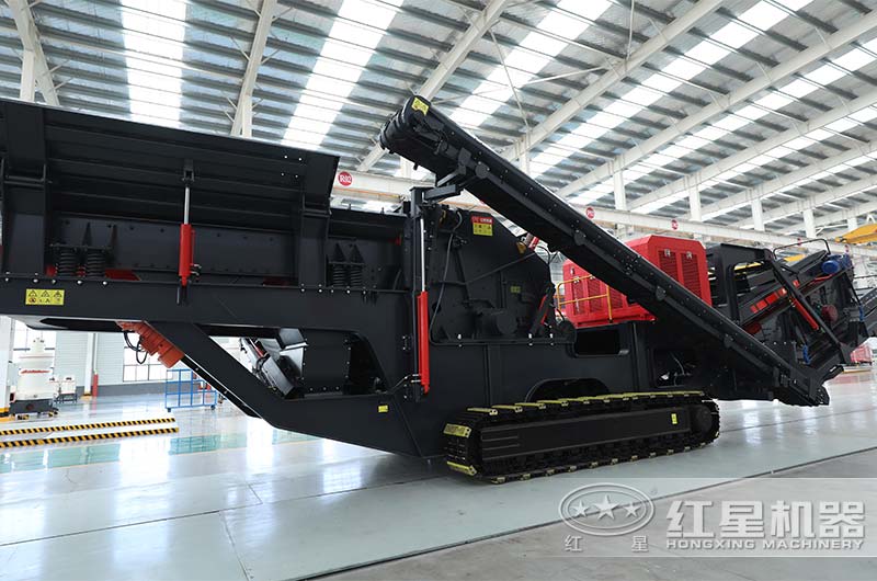 搭載反擊破的移動式制砂機 搭載反擊破的移動式制砂機