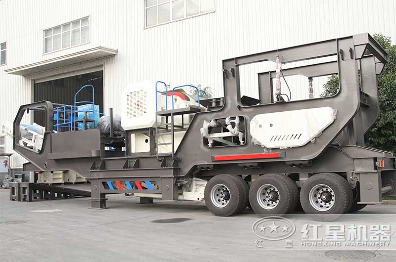 移動砂石破碎機 移動砂石破碎機