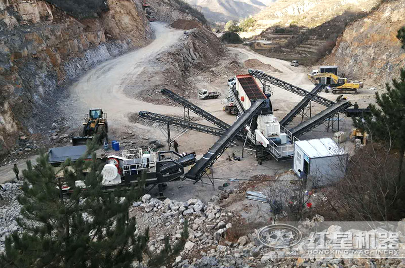 移動式碎石生產(chǎn)線 移動式碎石生產(chǎn)線