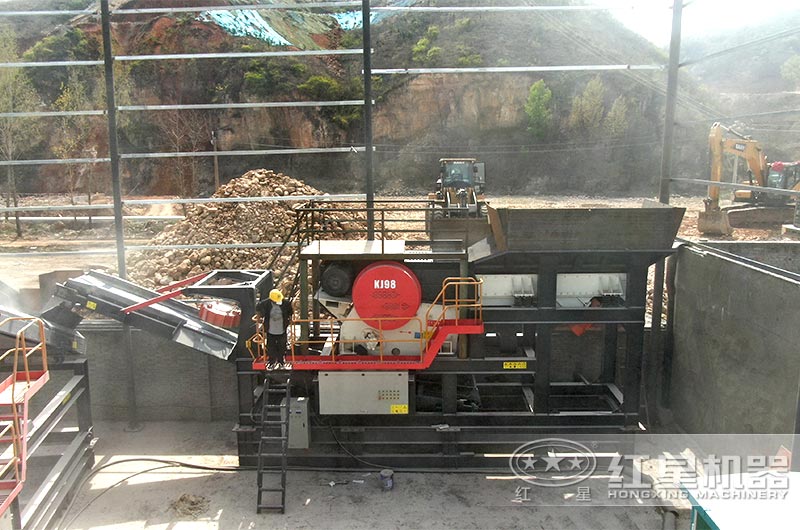 KJ98顎式破碎站設(shè)備 KJ98顎式破碎站設(shè)備