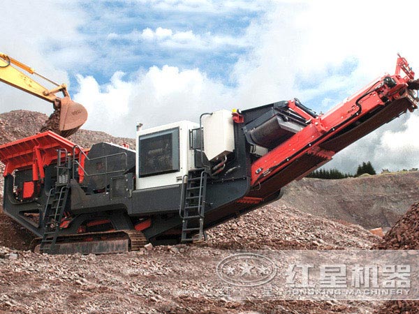 移動式建筑垃圾破碎生產(chǎn)線 移動式建筑垃圾破碎生產(chǎn)線