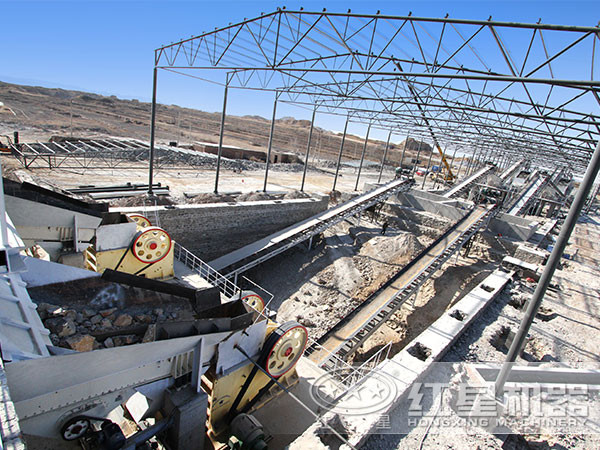 全套石料生產(chǎn)線破碎階段 全套石料生產(chǎn)線破碎階段