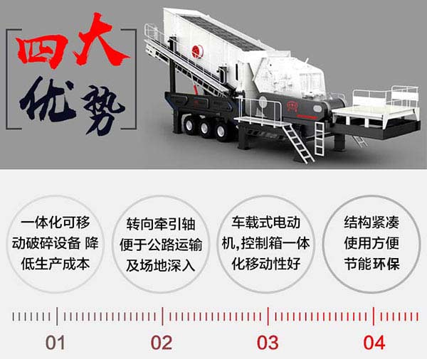 建筑垃圾移動破碎站生產(chǎn)優(yōu)勢 建筑垃圾移動破碎站生產(chǎn)優(yōu)勢