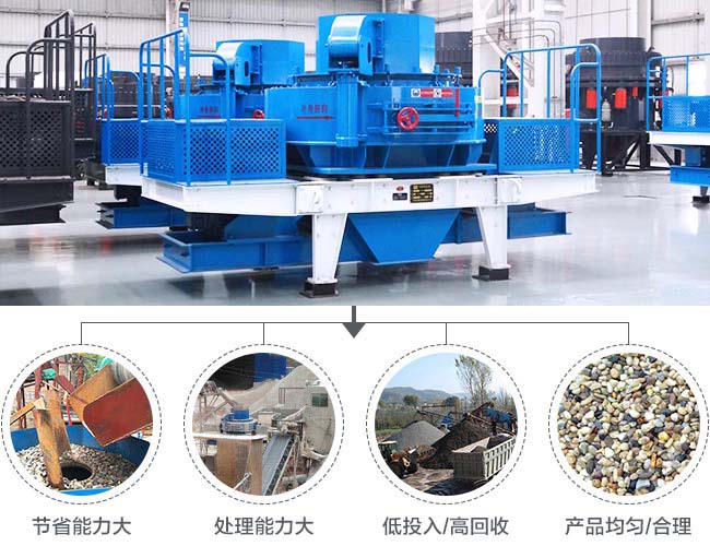 時(shí)產(chǎn)200噸混凝土制砂機(jī)性能優(yōu)勢 時(shí)產(chǎn)200噸混凝土制砂機(jī)性能優(yōu)勢