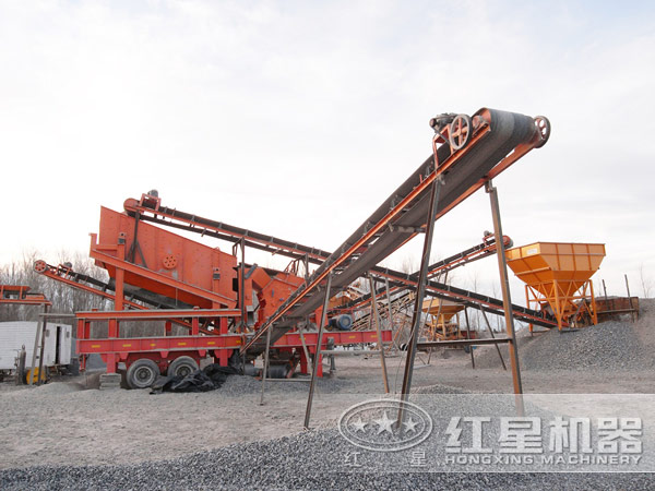 砂石骨料生產現場 砂石骨料生產現場