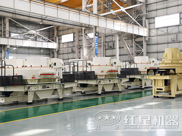 鵝卵石制沙機車間 鵝卵石制沙機車間