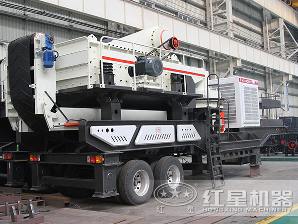 小型移動(dòng)車(chē)載磕石機(jī)