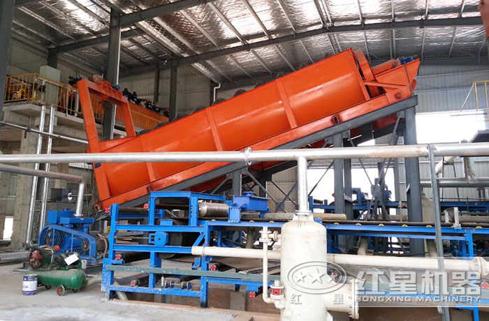 螺旋洗砂機(jī)洗砂現(xiàn)場(chǎng) 螺旋洗砂機(jī)洗砂現(xiàn)場(chǎng)