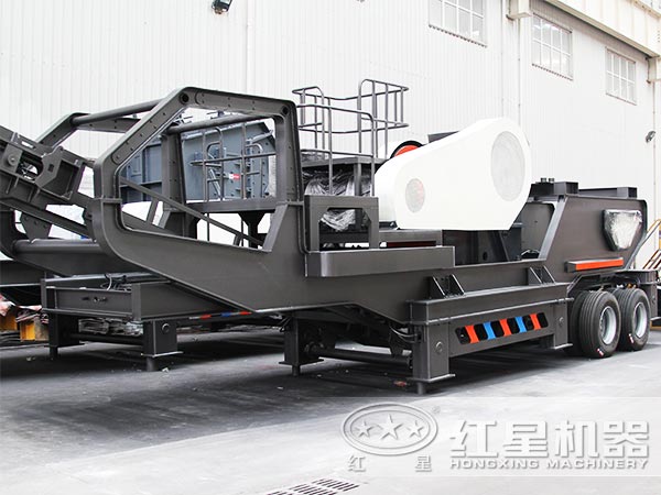 小型移動磕（破）石機