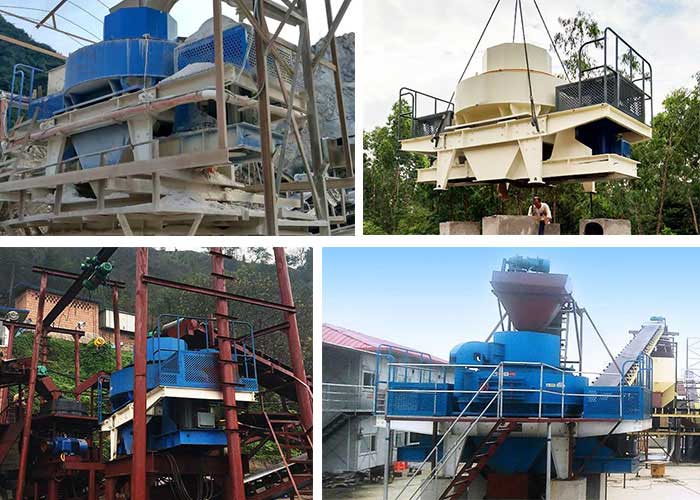 石灰石打砂機現場拼圖