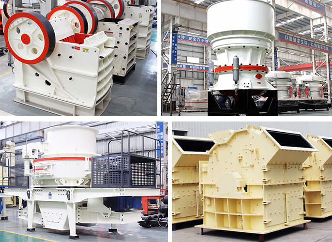 不同種類的鵝卵石破碎機(jī) 不同種類的鵝卵石破碎機(jī)