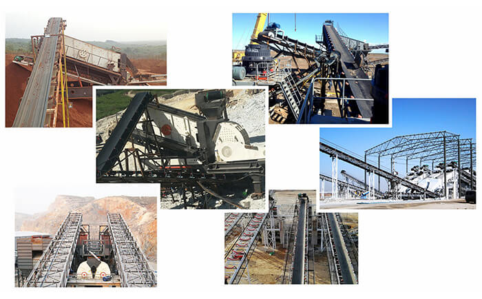 膠帶輸送機客戶現(xiàn)場合集 膠帶輸送機客戶現(xiàn)場合集