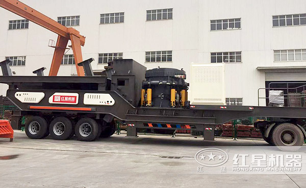 圓錐破車載移動破碎機 圓錐破車載移動破碎機