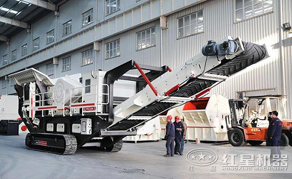 履帶式移動(dòng)破碎站 履帶式移動(dòng)破碎站