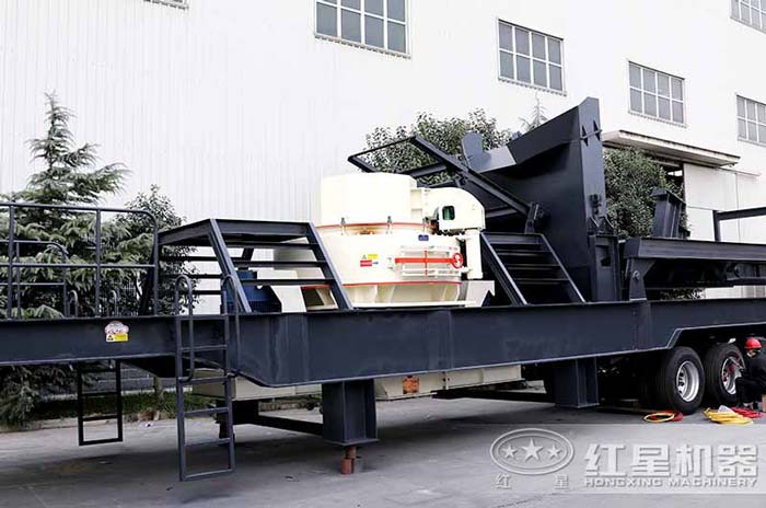 移動(dòng)式石英石制砂機(jī) 移動(dòng)式石英石制砂機(jī)