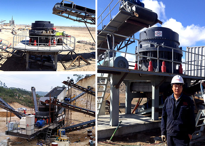 全液壓圓錐式破碎機(jī)客戶生產(chǎn)現(xiàn)場合集 全液壓圓錐式破碎機(jī)客戶生產(chǎn)現(xiàn)場合集