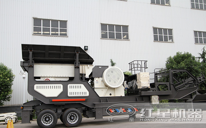 輪胎式顎式移動破碎站 輪胎式顎式移動破碎站