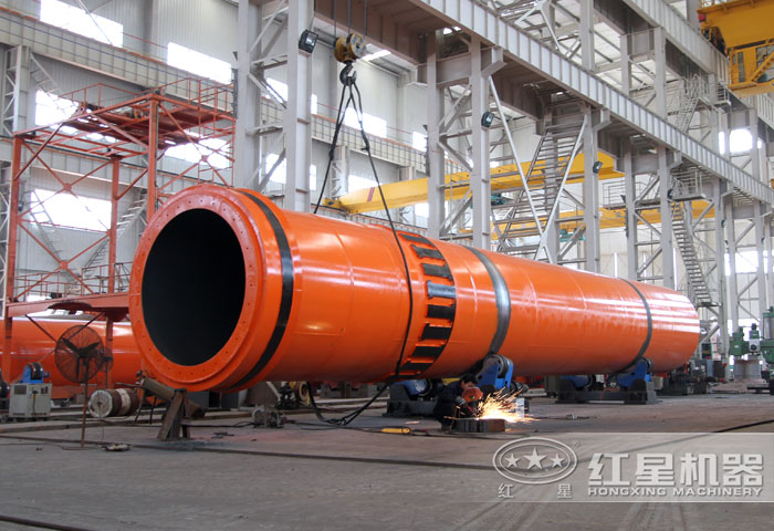 日出300噸煤泥烘干機車間生產圖 日出300噸煤泥烘干機車間生產圖