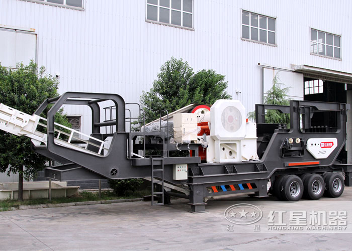 移動式石頭破碎機 移動式石頭破碎機