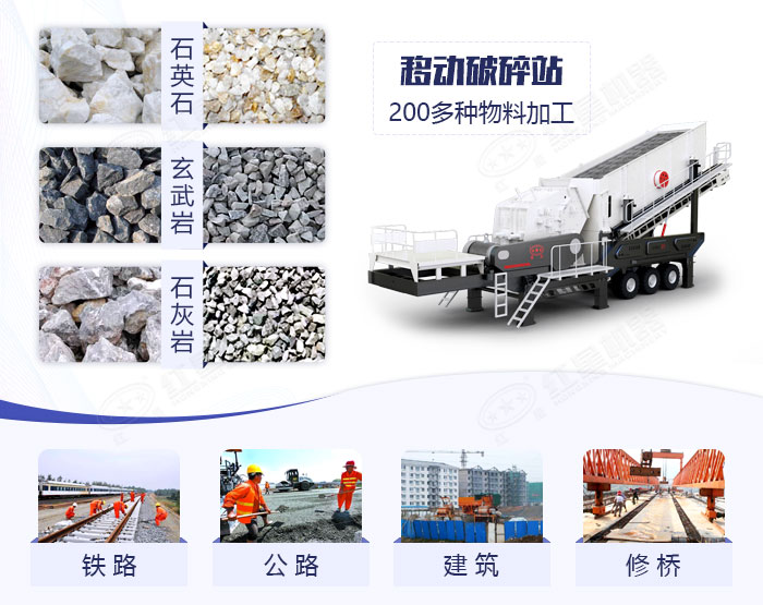 移動(dòng)破碎站應(yīng)用