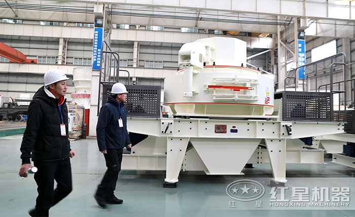 用戶來廠參觀試機(jī)