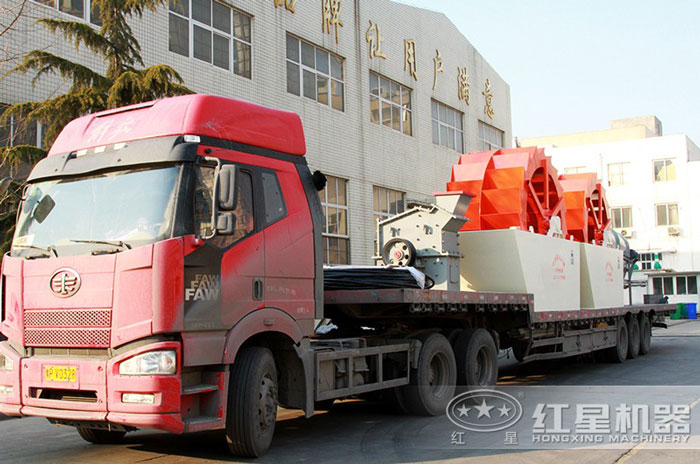 輪式洗砂機(jī)發(fā)貨圖 輪式洗砂機(jī)發(fā)貨圖