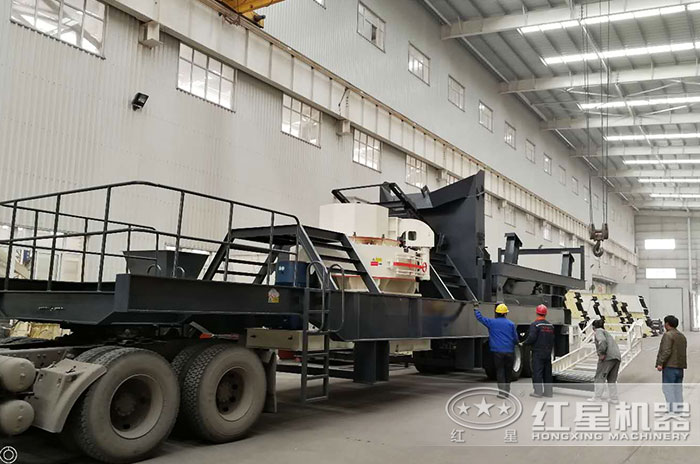 客戶到紅星機(jī)器參觀移動制砂機(jī)設(shè)備 客戶到紅星機(jī)器參觀移動制砂機(jī)設(shè)備