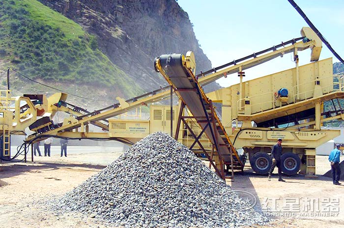 河北流動石子粉碎機(jī)應(yīng)用現(xiàn)場