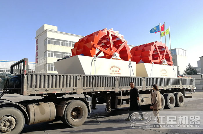 大型洗沙設(shè)備發(fā)貨現(xiàn)場 大型洗沙設(shè)備發(fā)貨現(xiàn)場