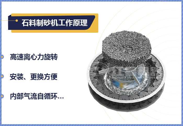 石料制砂機動態(tài)工作原理 石料制砂機動態(tài)工作原理