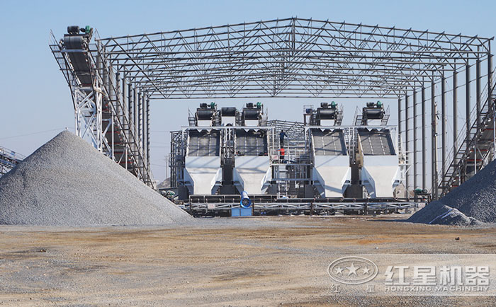 中等規(guī)模的機(jī)制砂廠