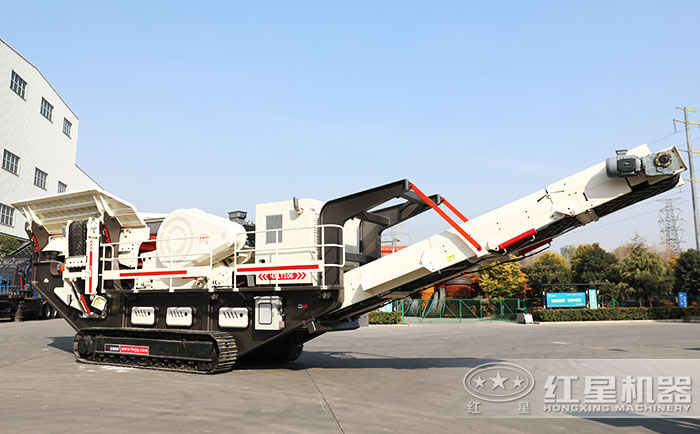 履帶式移動(dòng)石子破碎機(jī) 履帶式移動(dòng)石子破碎機(jī)