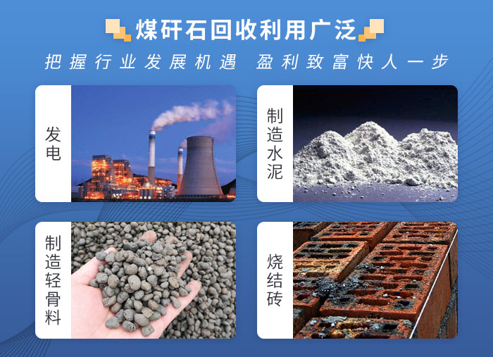 煤矸石物料應(yīng)用領(lǐng)域展示 煤矸石物料應(yīng)用領(lǐng)域展示