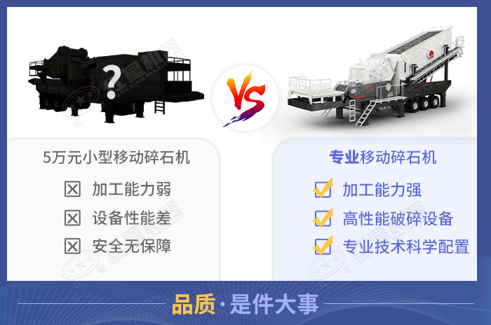 專業(yè)移動碎石機品質更高，物有所值