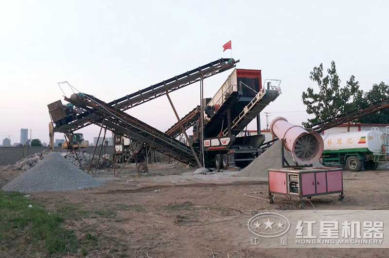 多個城市都在推廣使用移動破碎機 多個城市都在推廣使用移動破碎機