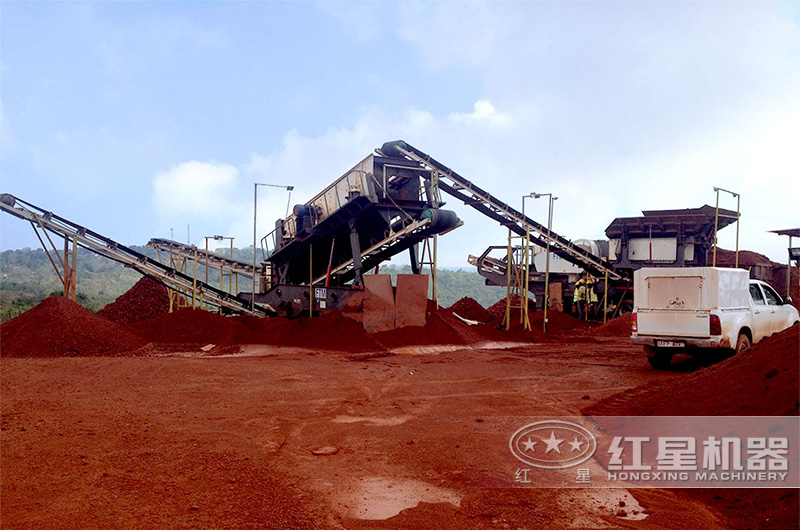 紅星移動(dòng)破碎站現(xiàn)場 紅星移動(dòng)破碎站現(xiàn)場