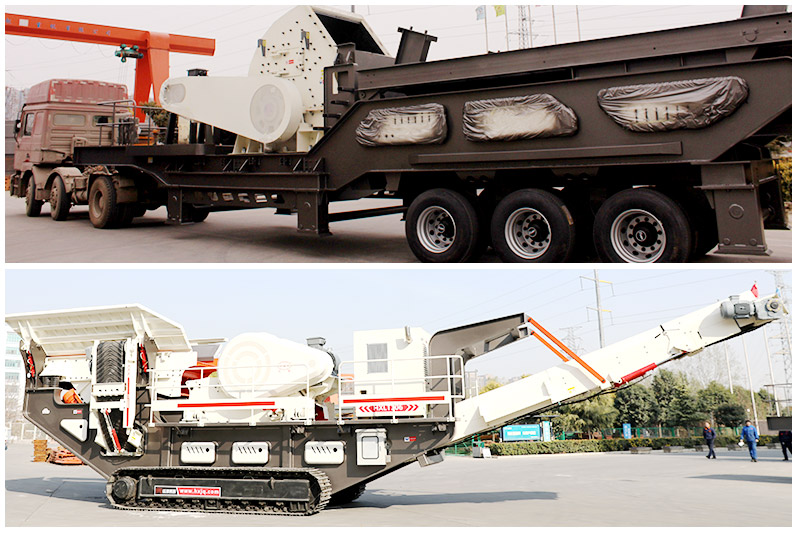 履帶式和輪胎式移動(dòng)制砂機(jī)發(fā)貨現(xiàn)場(chǎng) 履帶式和輪胎式移動(dòng)制砂機(jī)發(fā)貨現(xiàn)場(chǎng)