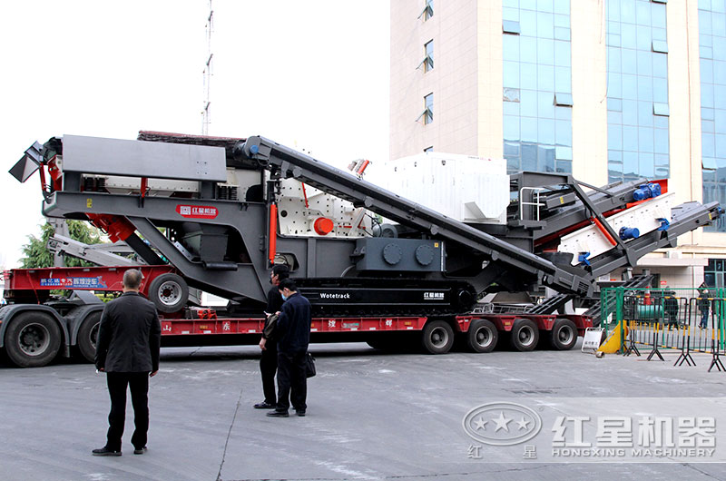 移動式石子破碎機優(yōu)勢多，隨投資高但收益翻倍