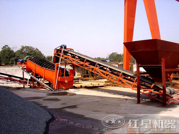 雙螺旋洗砂機(jī)_單螺旋洗砂機(jī)清洗現(xiàn)場(chǎng) 雙螺旋洗砂機(jī)_單螺旋洗砂機(jī)清洗現(xiàn)場(chǎng)